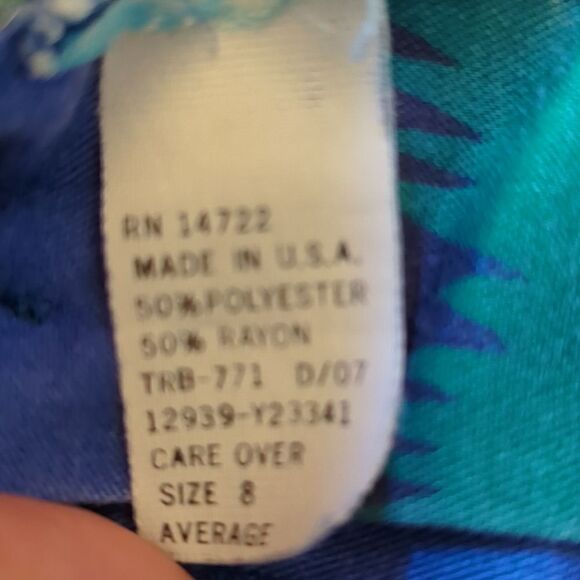 Vintage Cheryl‎ Tiegs flamingo print skirt size 8🦩 - Picture 3 of 7